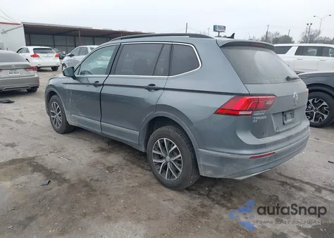 2021 Volkswagen Tiguan 2.0T Se/2.0T Se R-Line Black/2.0T Sel из США, поврежденный, VIN 3VV3B7AX9MM034390